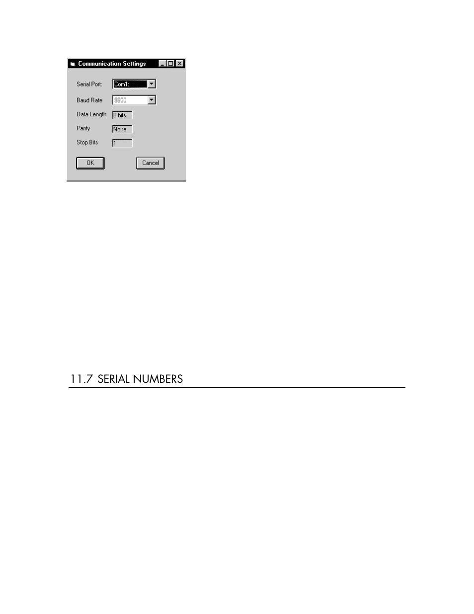 7 serial numbers | YSI BODAnalyst User Manual | Page 65 / 70