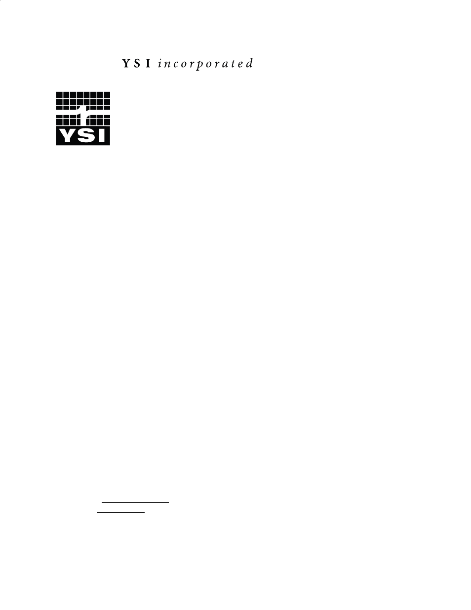 YSI BODAnalyst User Manual | Page 70 / 70