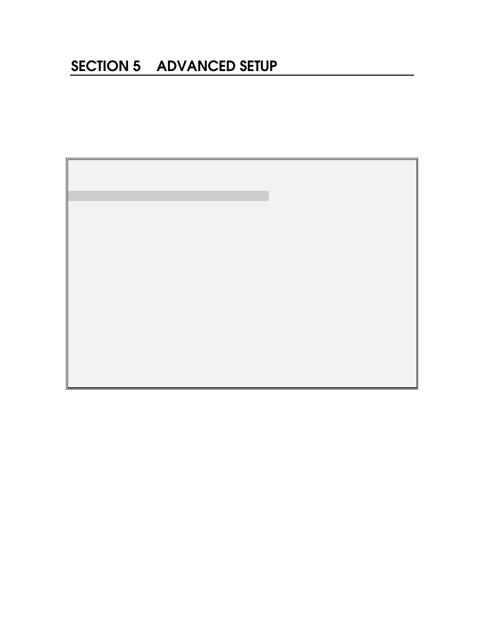 Section 5 advanced setup | YSI PC6000 User Manual | Page 29 / 42