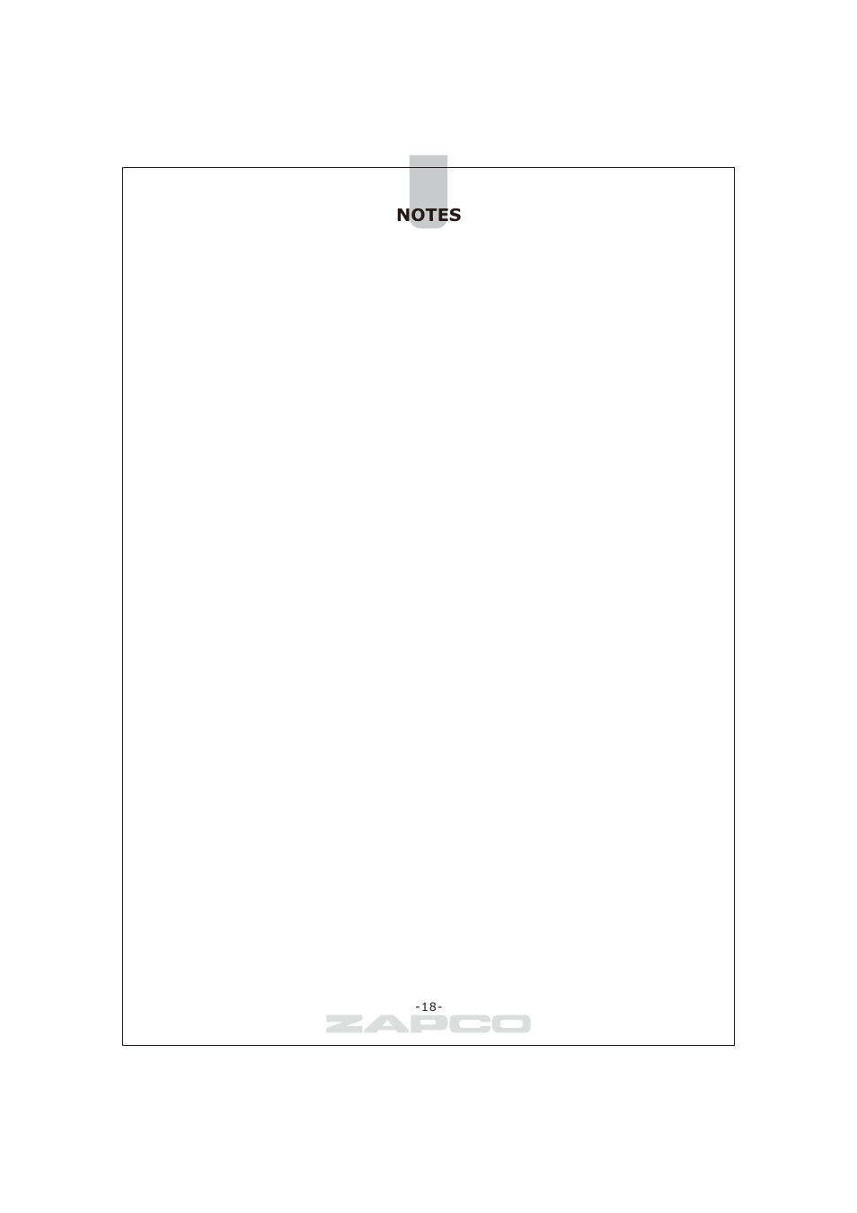 Zapco Z-series B User Manual | Page 19 / 20