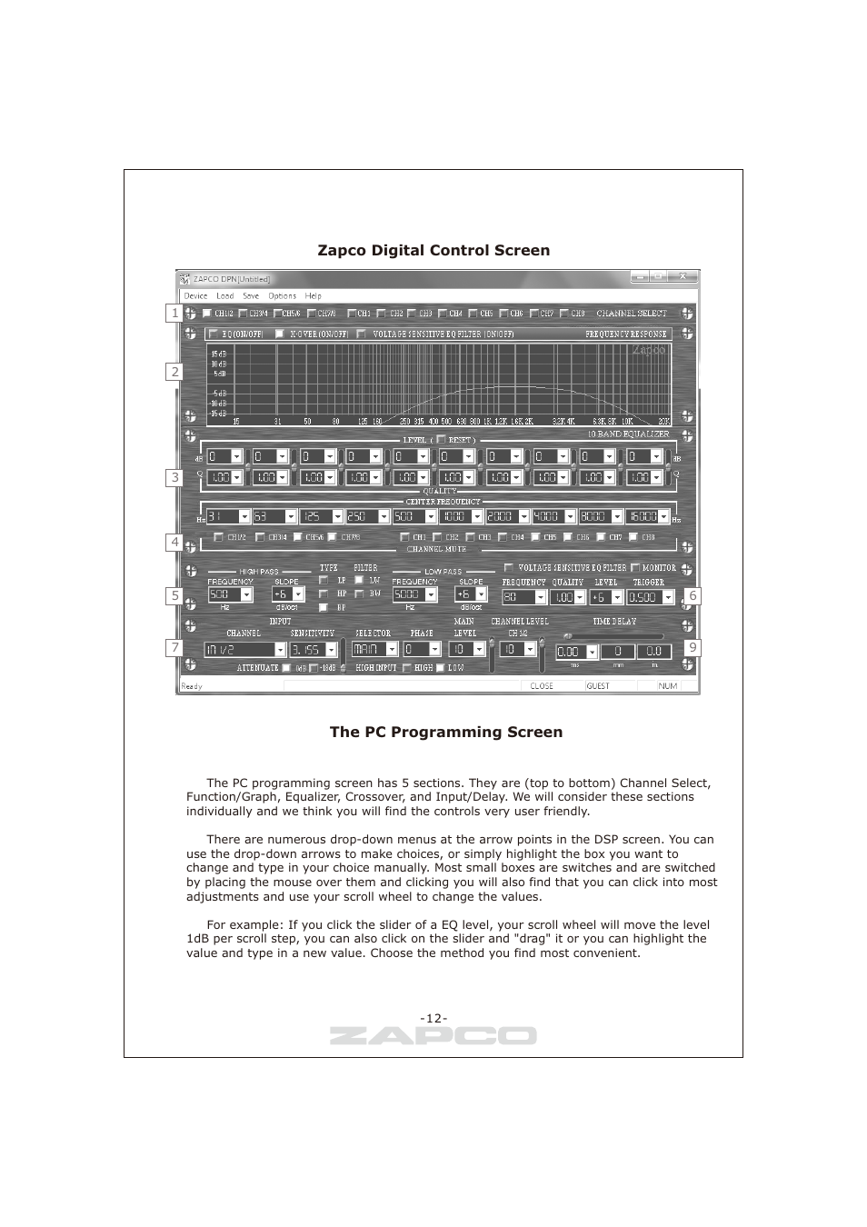 페이지 12 | Zapco DC-series User Manual | Page 12 / 32