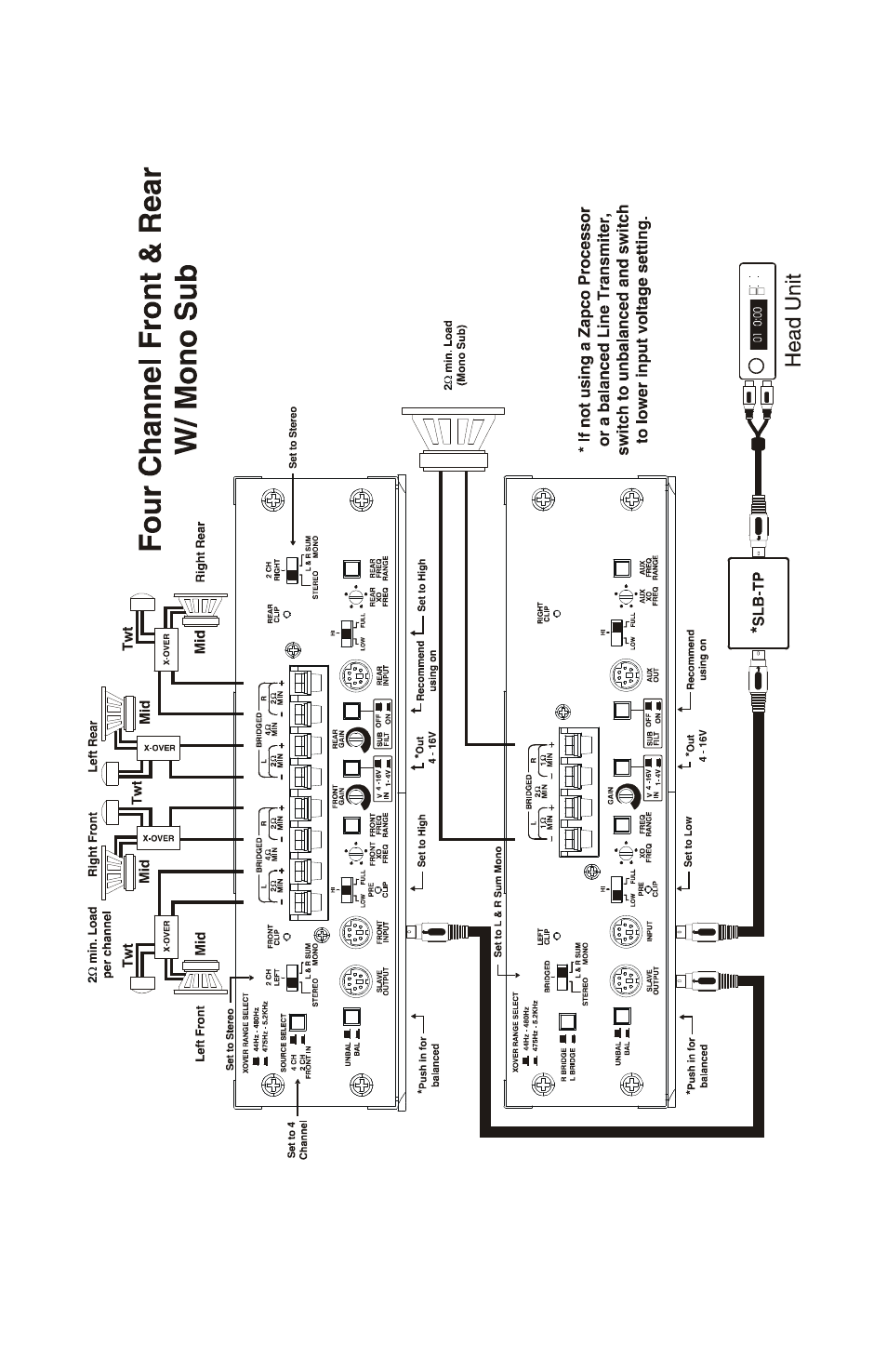 Zapco C2K User Manual | Page 61 / 72