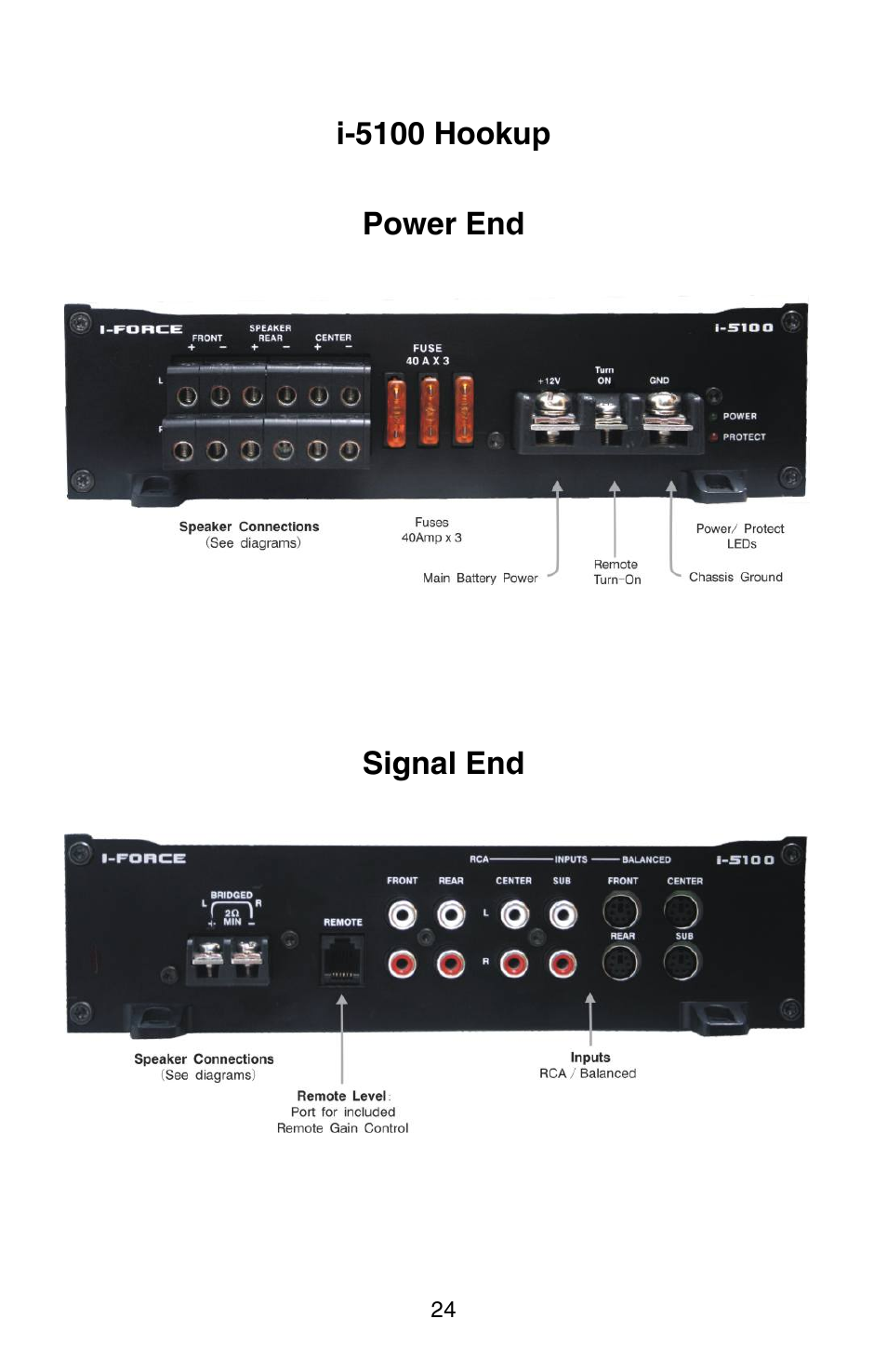 Zapco i-Force User Manual | Page 24 / 42