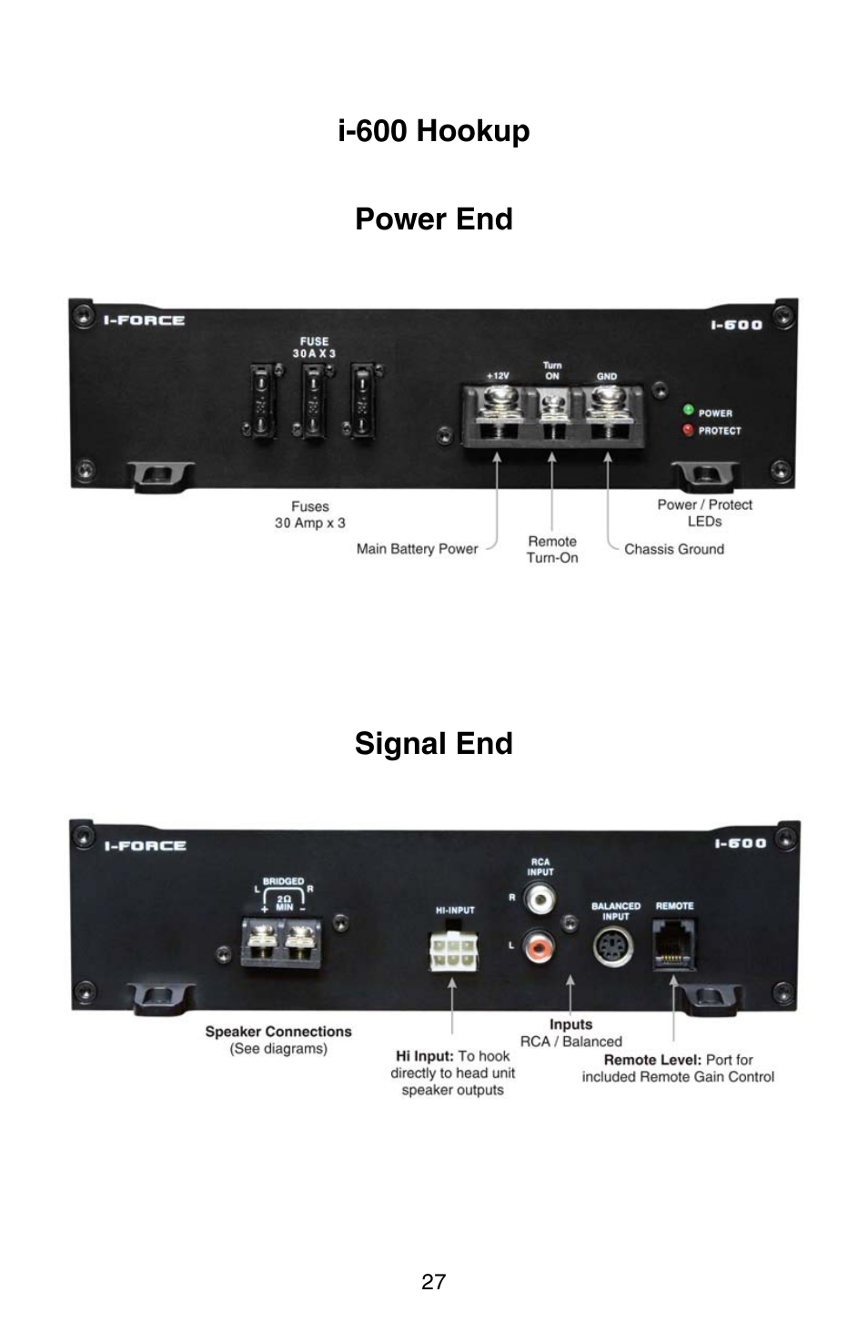 Zapco i-Force User Manual | Page 27 / 42