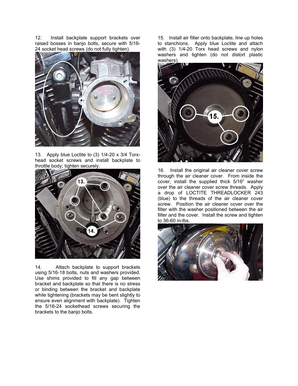 Zipper's Performance 109-213 User Manual | Page 3 / 6