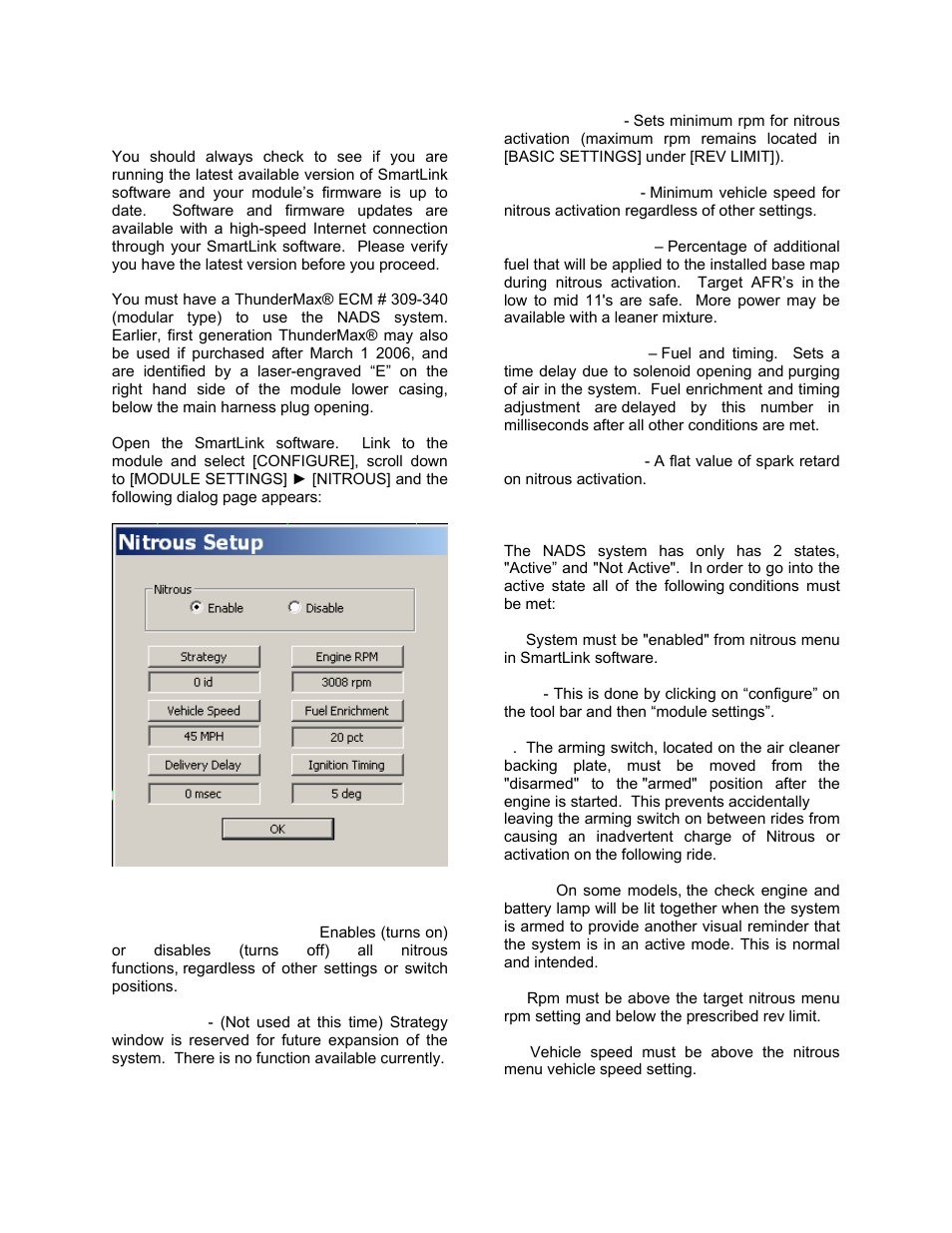 Software setup | Zipper's Performance 109-213 User Manual | Page 5 / 6