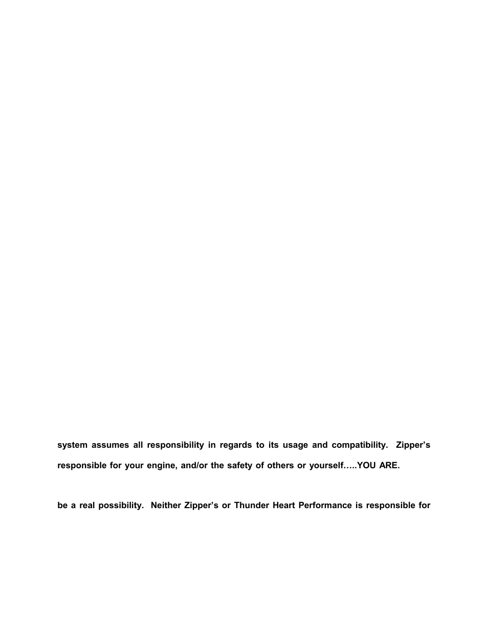 Zipper's Performance 109-214 User Manual | Page 7 / 8