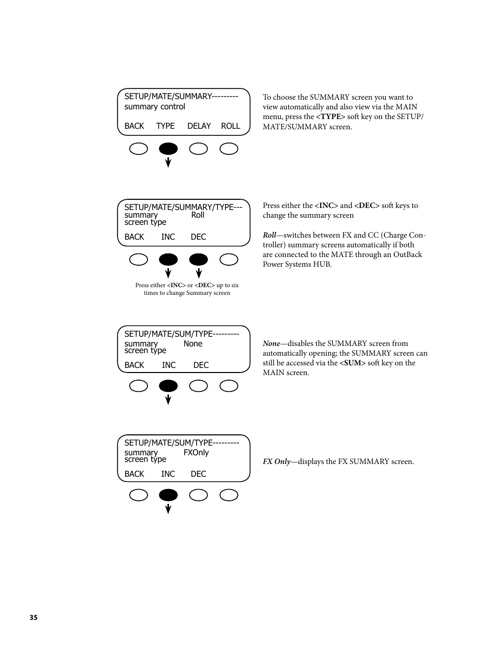 Outback Power Systems MATE2 User Manual | Page 35 / 128