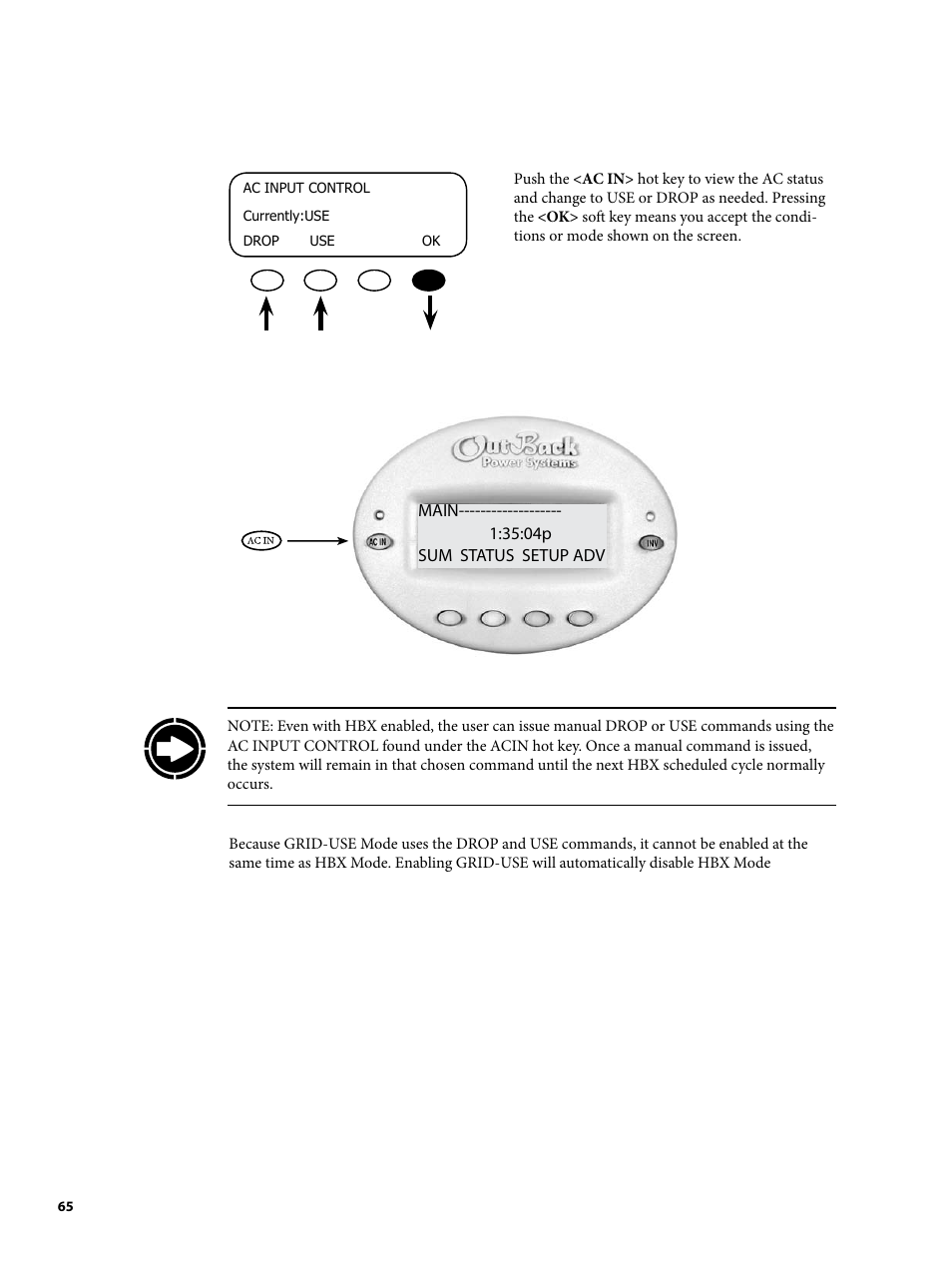 Outback Power Systems MATE2 User Manual | Page 65 / 128