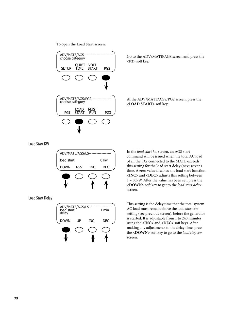 Outback Power Systems MATE2 User Manual | Page 79 / 128