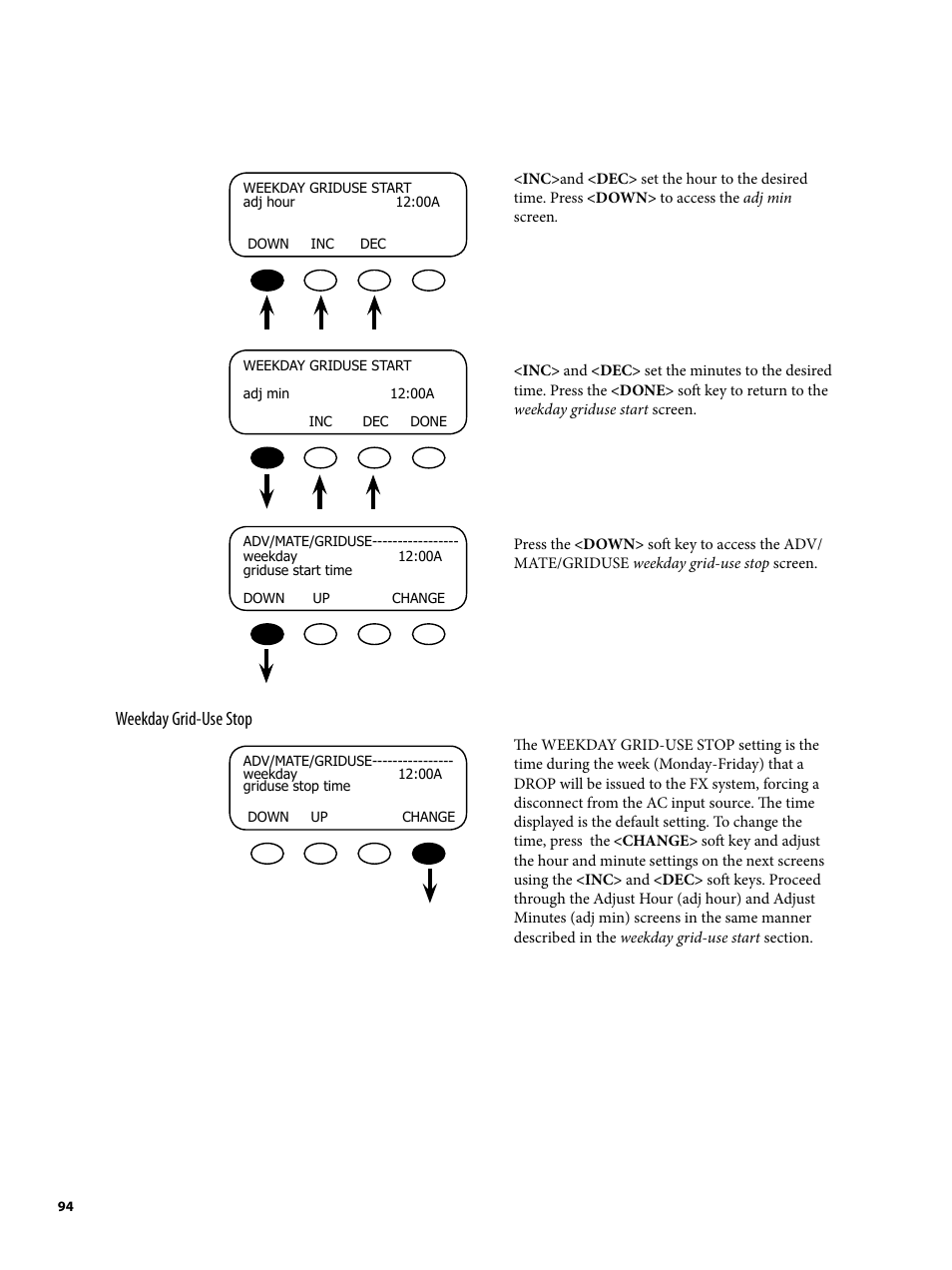 Outback Power Systems MATE2 User Manual | Page 94 / 128