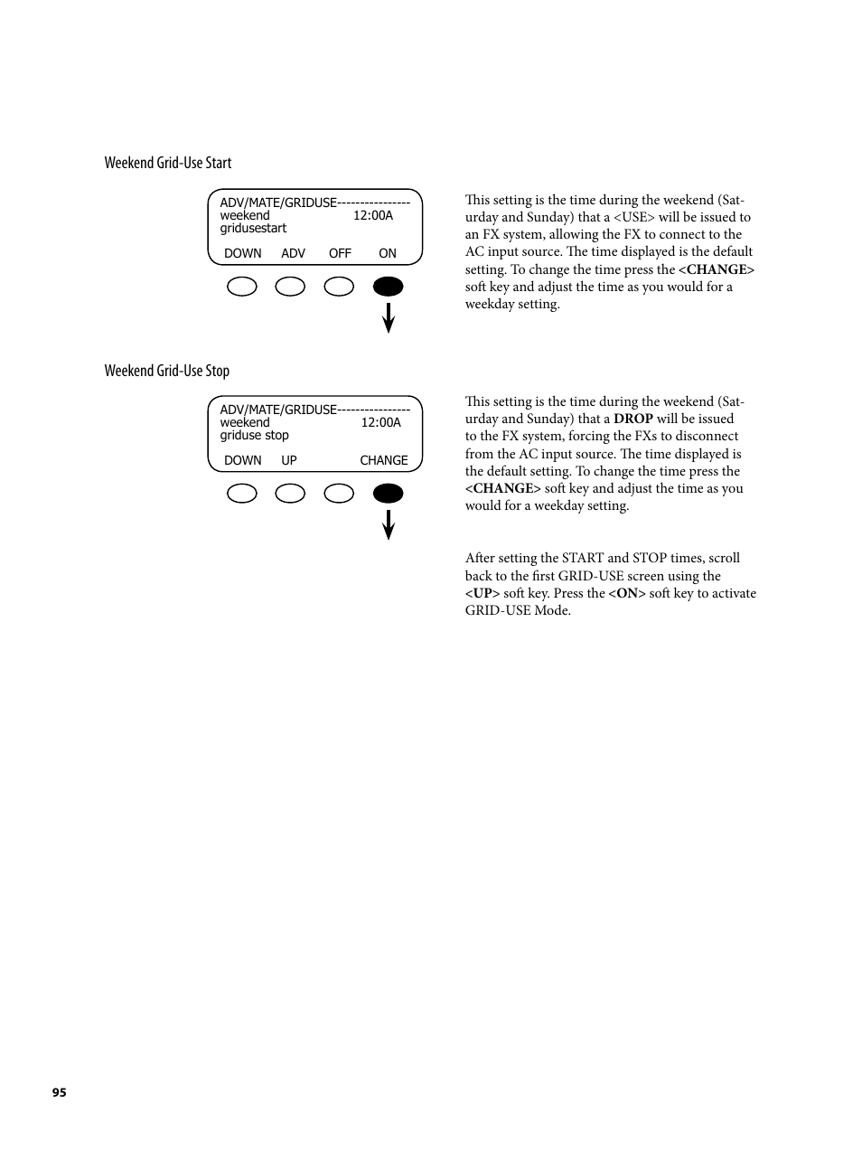 Outback Power Systems MATE2 User Manual | Page 95 / 128