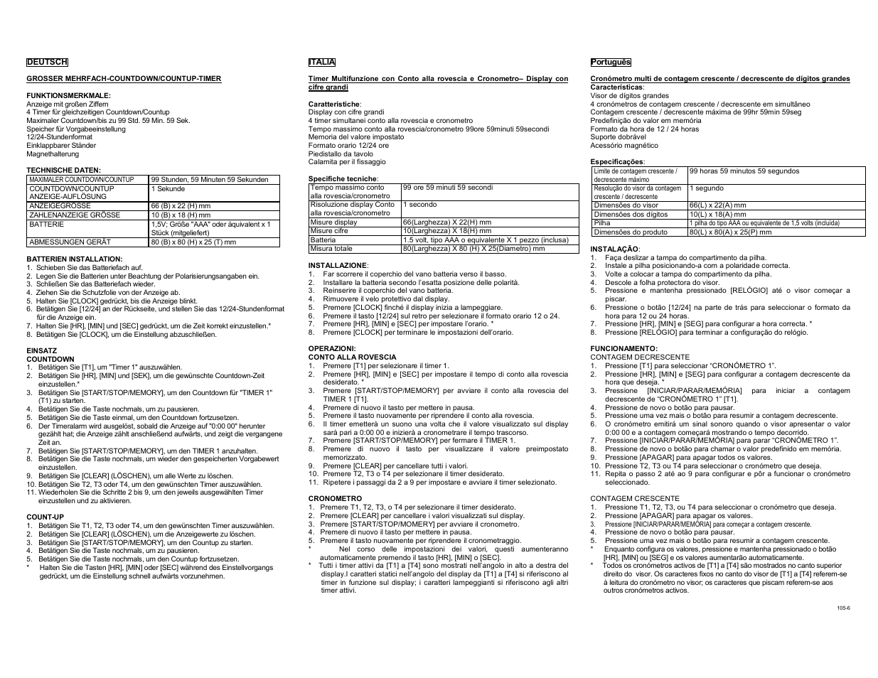 H-B Instrument 580 User Manual | Page 2 / 2