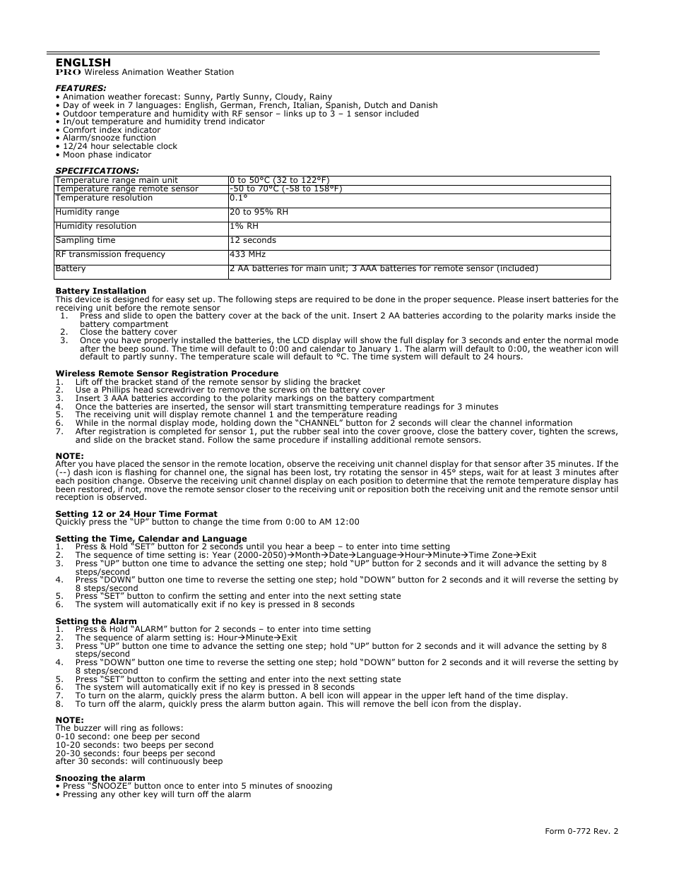 H-B Instrument 691 User Manual | 8 pages