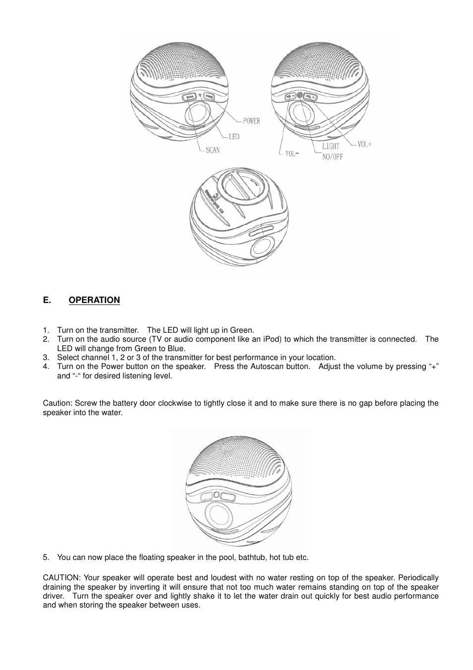 Cables Unlimited Audio Unlimited SPK-POOL User Manual | Page 5 / 8