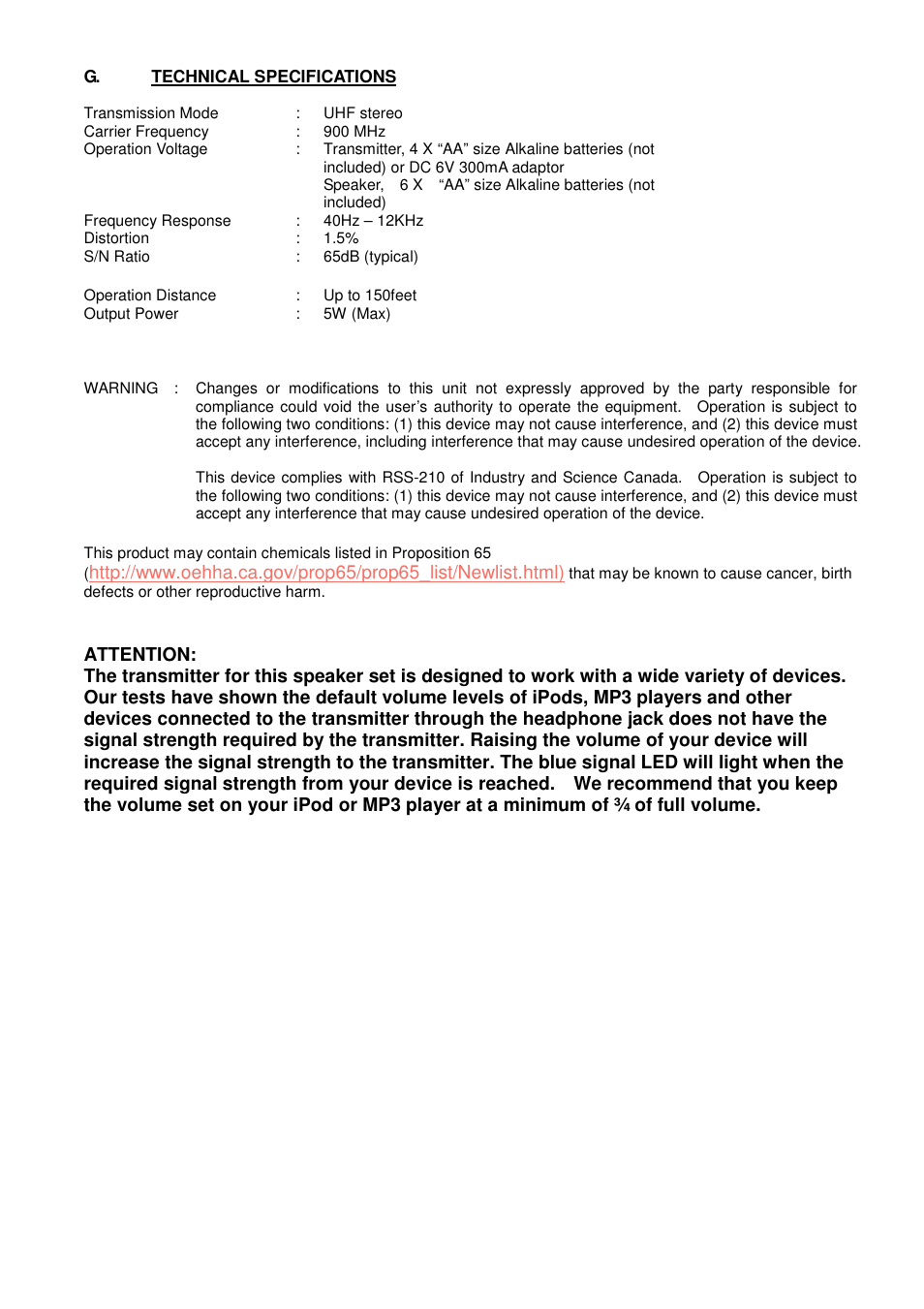 Cables Unlimited Audio Unlimited SPK-POOL User Manual | Page 8 / 8
