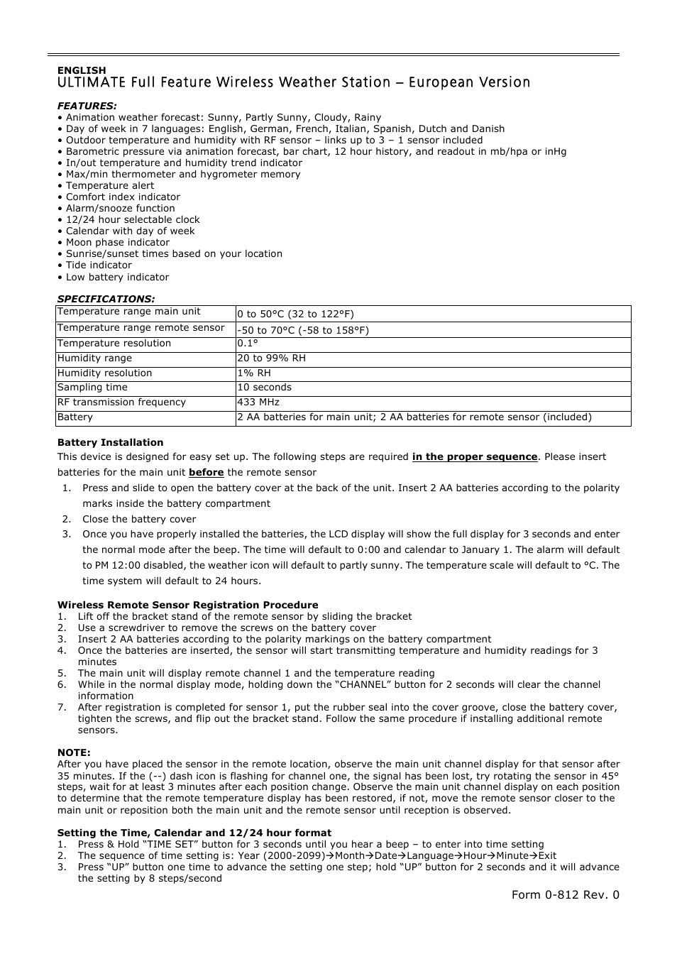 H-B Instrument 701 User Manual | 3 pages
