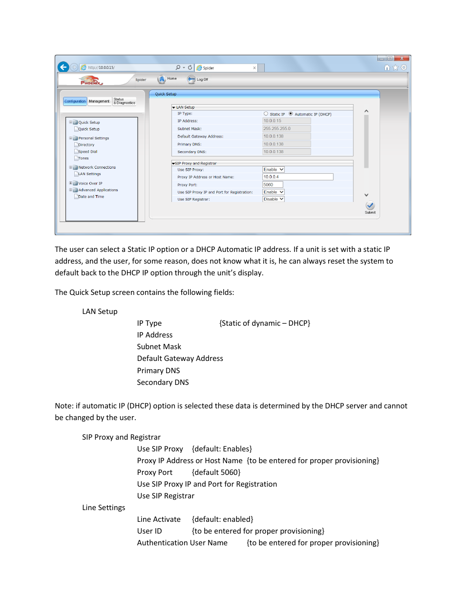 Phoenix Audio Spider MT505 SIP Administraor Guide User Manual | Page 8 / 21