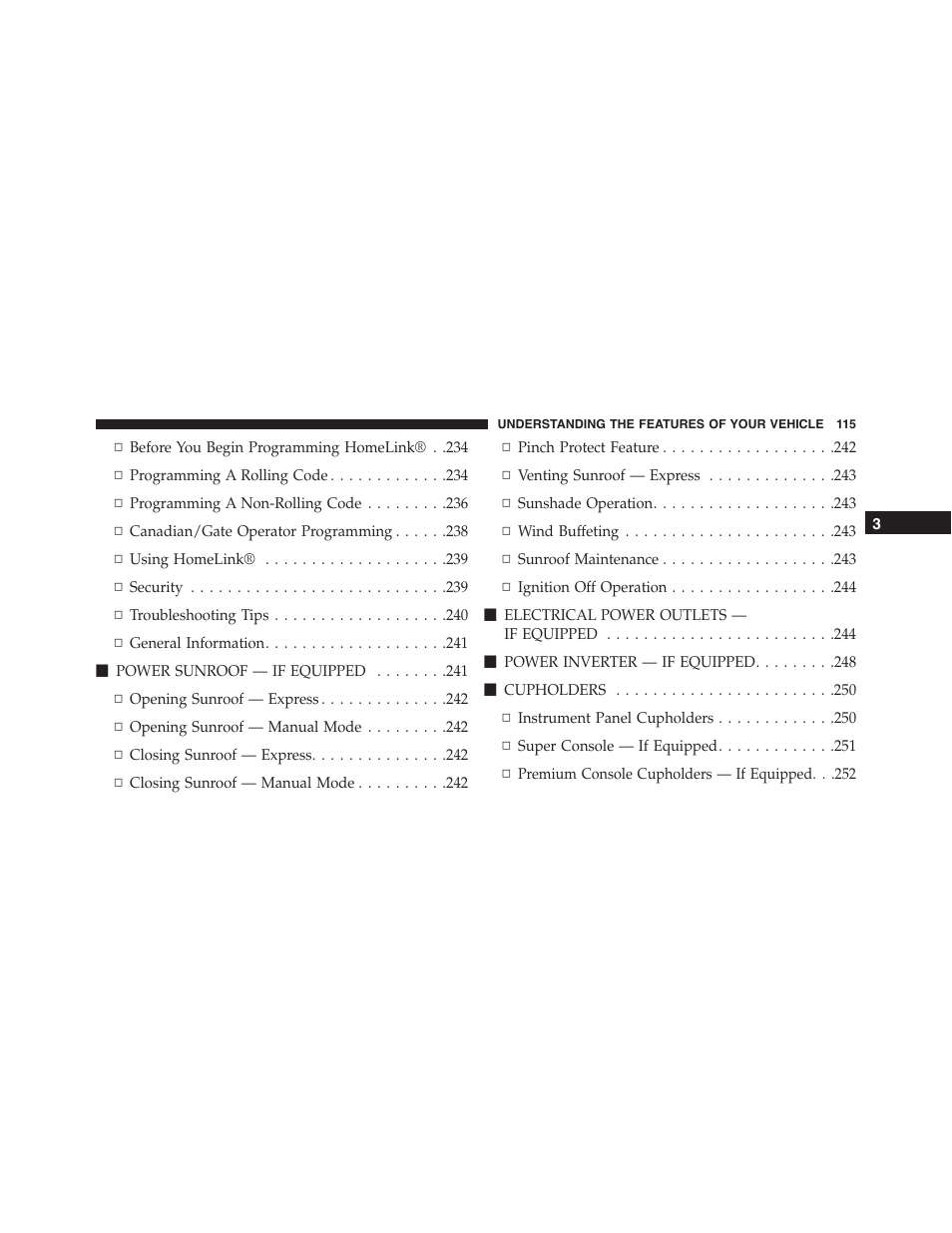 Ram Trucks 2015 Cargo Van Commercial - Owner Manual User Manual | Page 117 / 671