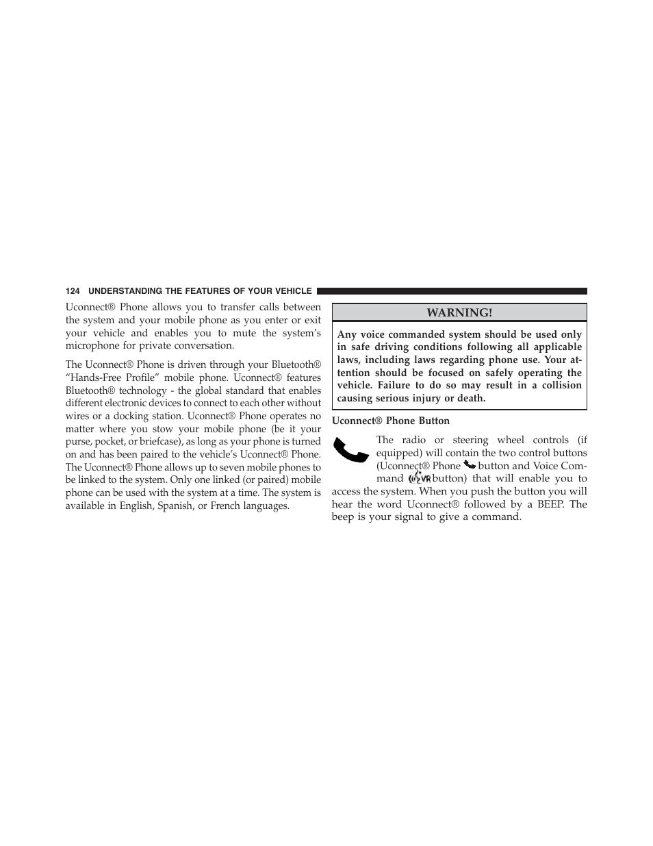 Ram Trucks 2015 Cargo Van Commercial - Owner Manual User Manual | Page 126 / 671