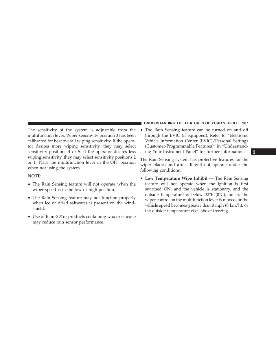 Ram Trucks 2015 Cargo Van Commercial - Owner Manual User Manual | Page 209 / 671