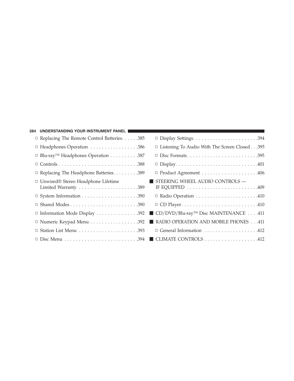 Ram Trucks 2015 Cargo Van Commercial - Owner Manual User Manual | Page 286 / 671