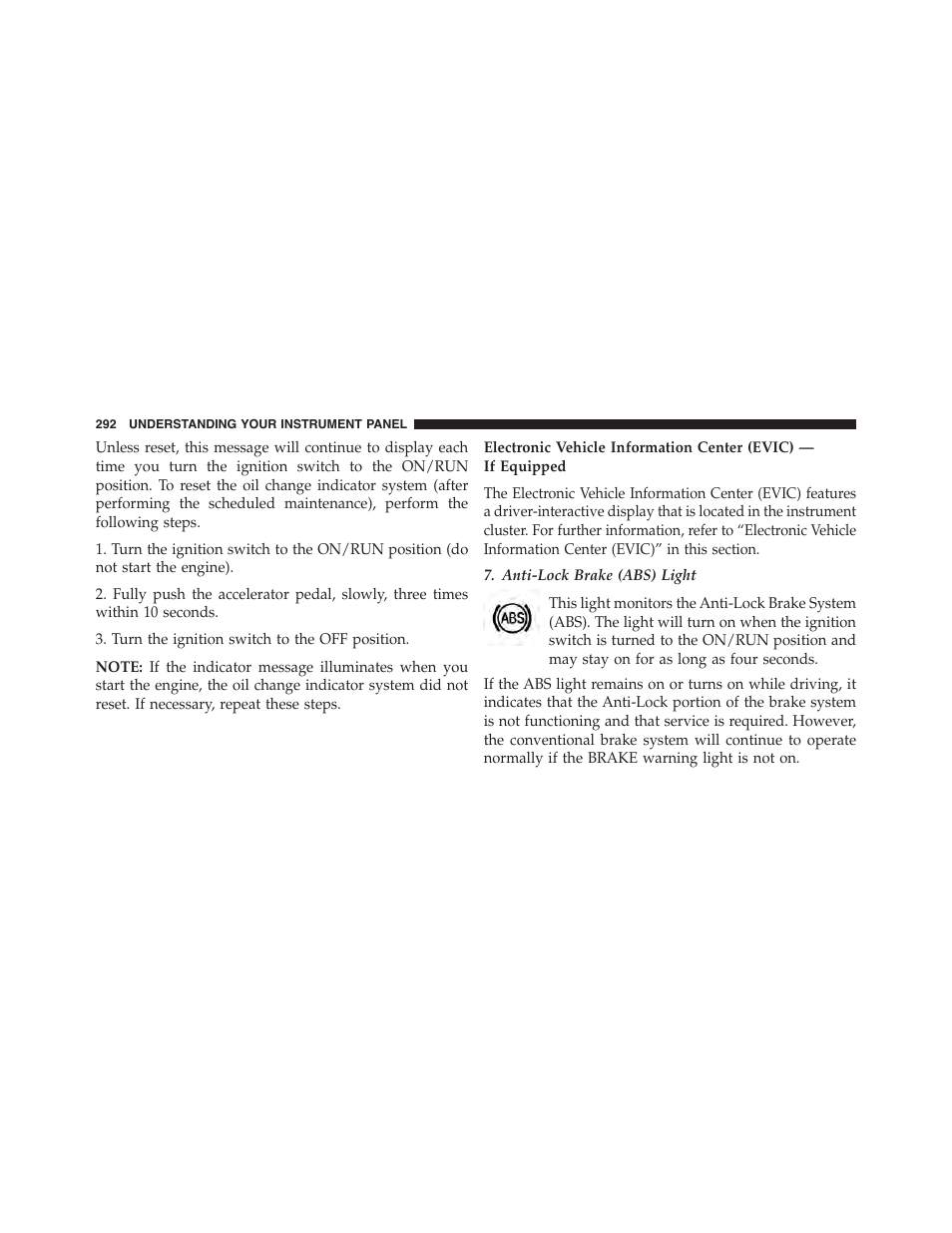 Ram Trucks 2015 Cargo Van Commercial - Owner Manual User Manual | Page 294 / 671