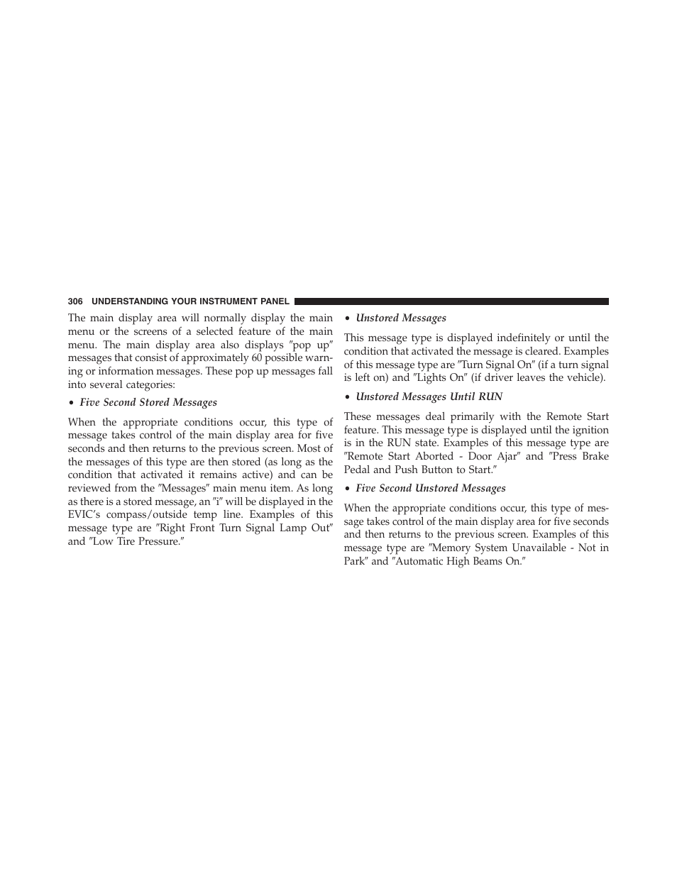 Ram Trucks 2015 Cargo Van Commercial - Owner Manual User Manual | Page 308 / 671