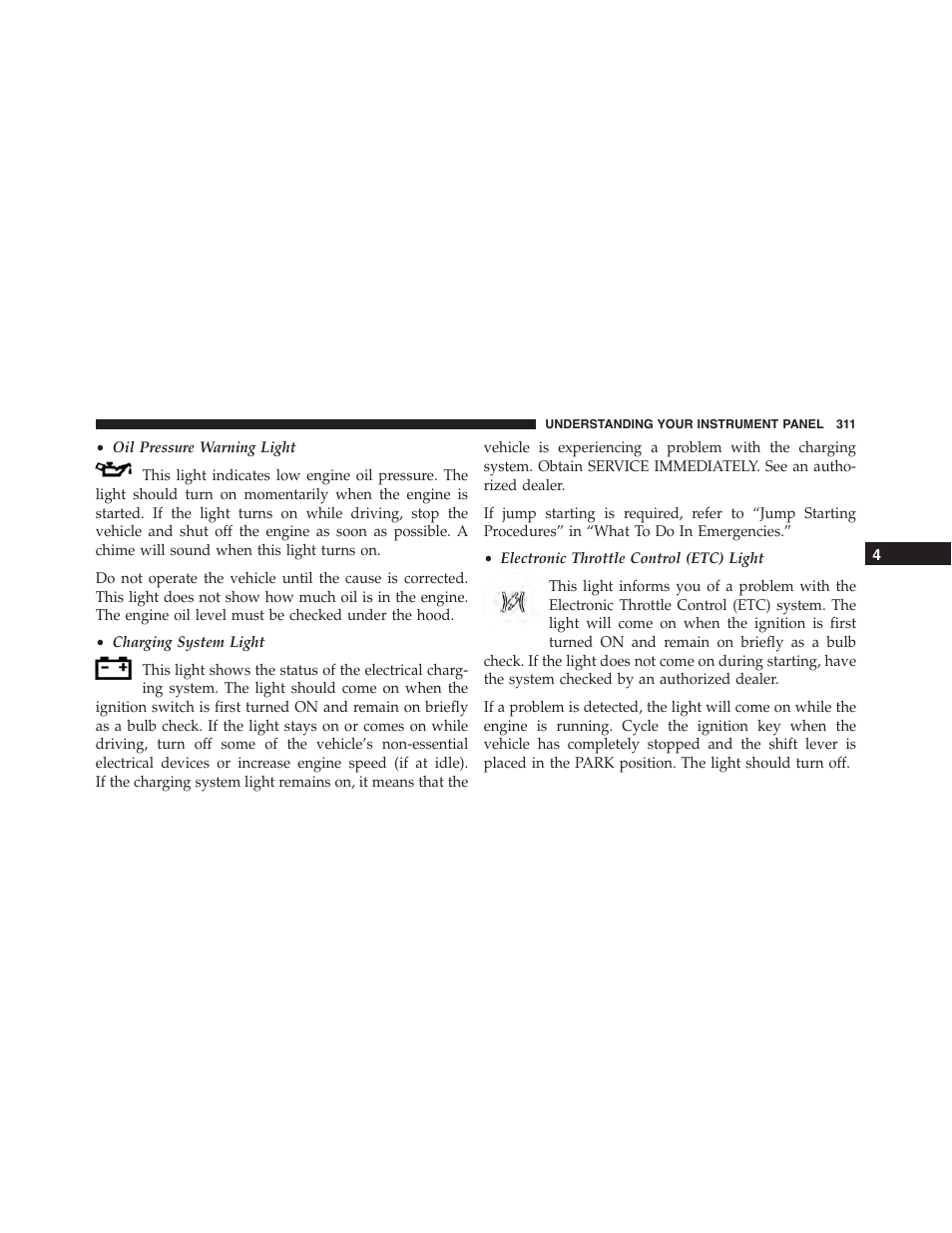 Ram Trucks 2015 Cargo Van Commercial - Owner Manual User Manual | Page 313 / 671