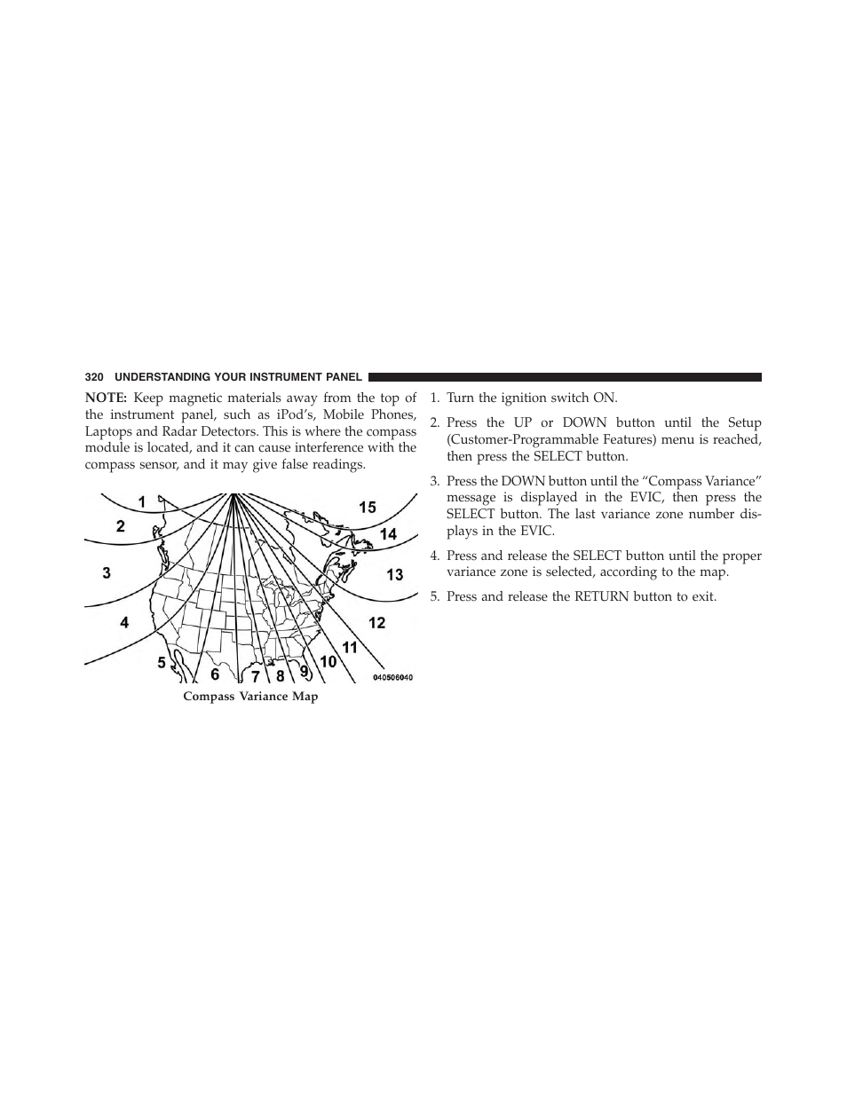 Ram Trucks 2015 Cargo Van Commercial - Owner Manual User Manual | Page 322 / 671