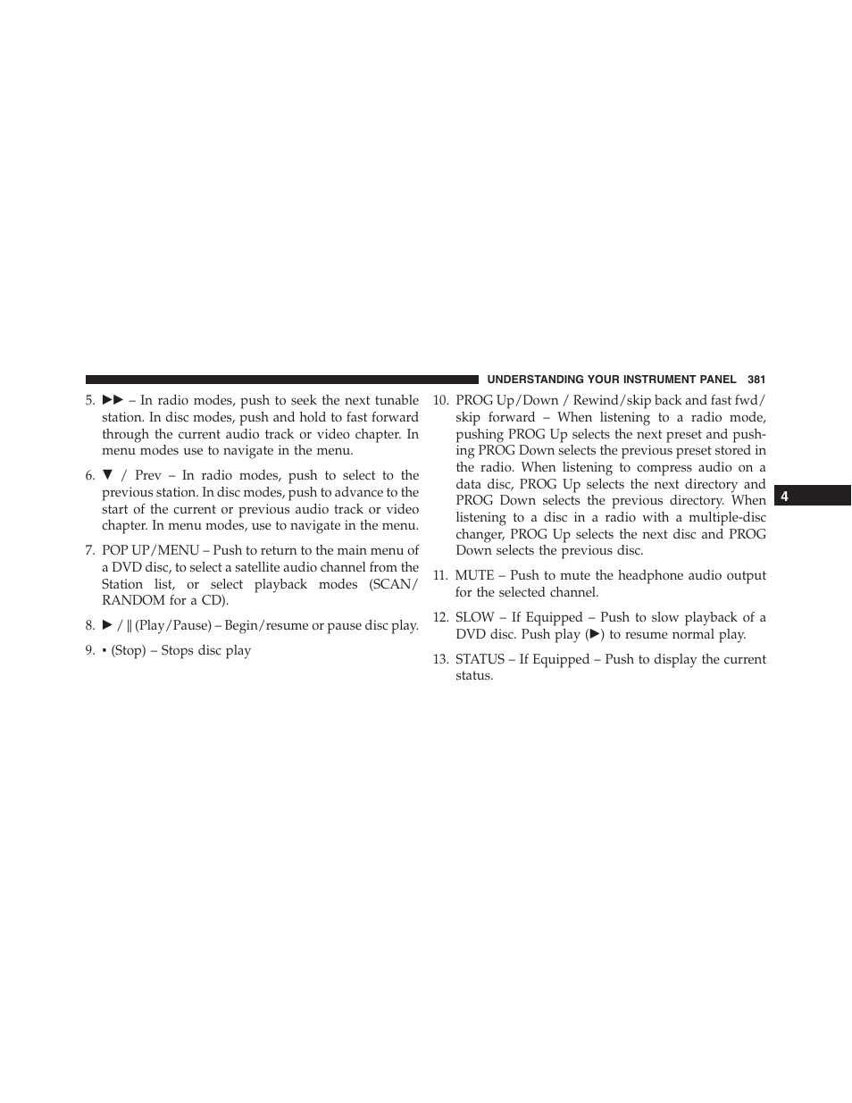 Ram Trucks 2015 Cargo Van Commercial - Owner Manual User Manual | Page 383 / 671