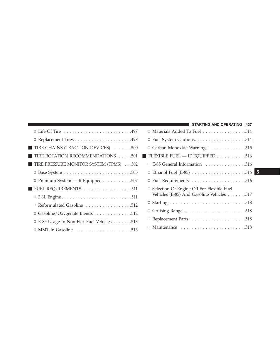 Ram Trucks 2015 Cargo Van Commercial - Owner Manual User Manual | Page 439 / 671