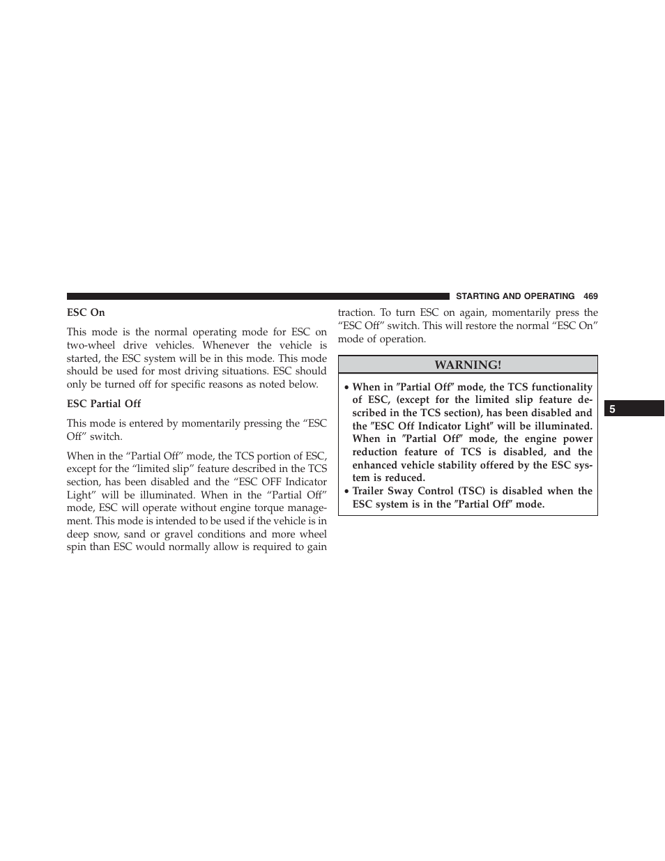 Ram Trucks 2015 Cargo Van Commercial - Owner Manual User Manual | Page 471 / 671