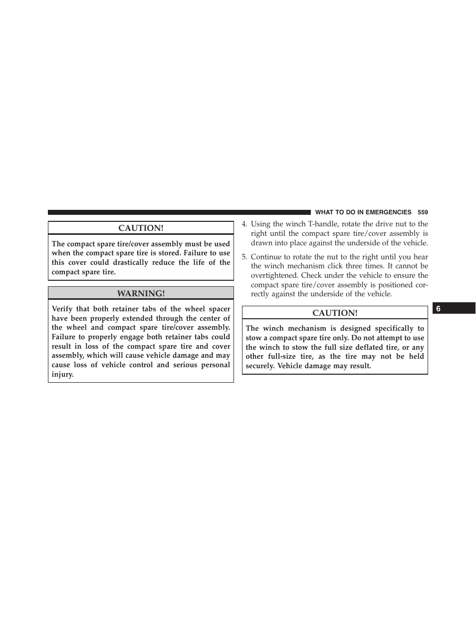 Ram Trucks 2015 Cargo Van Commercial - Owner Manual User Manual | Page 561 / 671