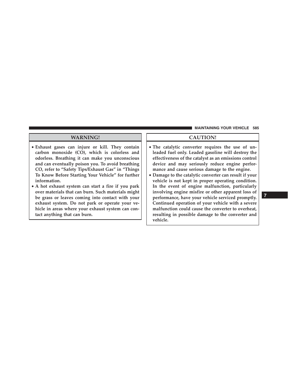 Ram Trucks 2015 Cargo Van Commercial - Owner Manual User Manual | Page 587 / 671