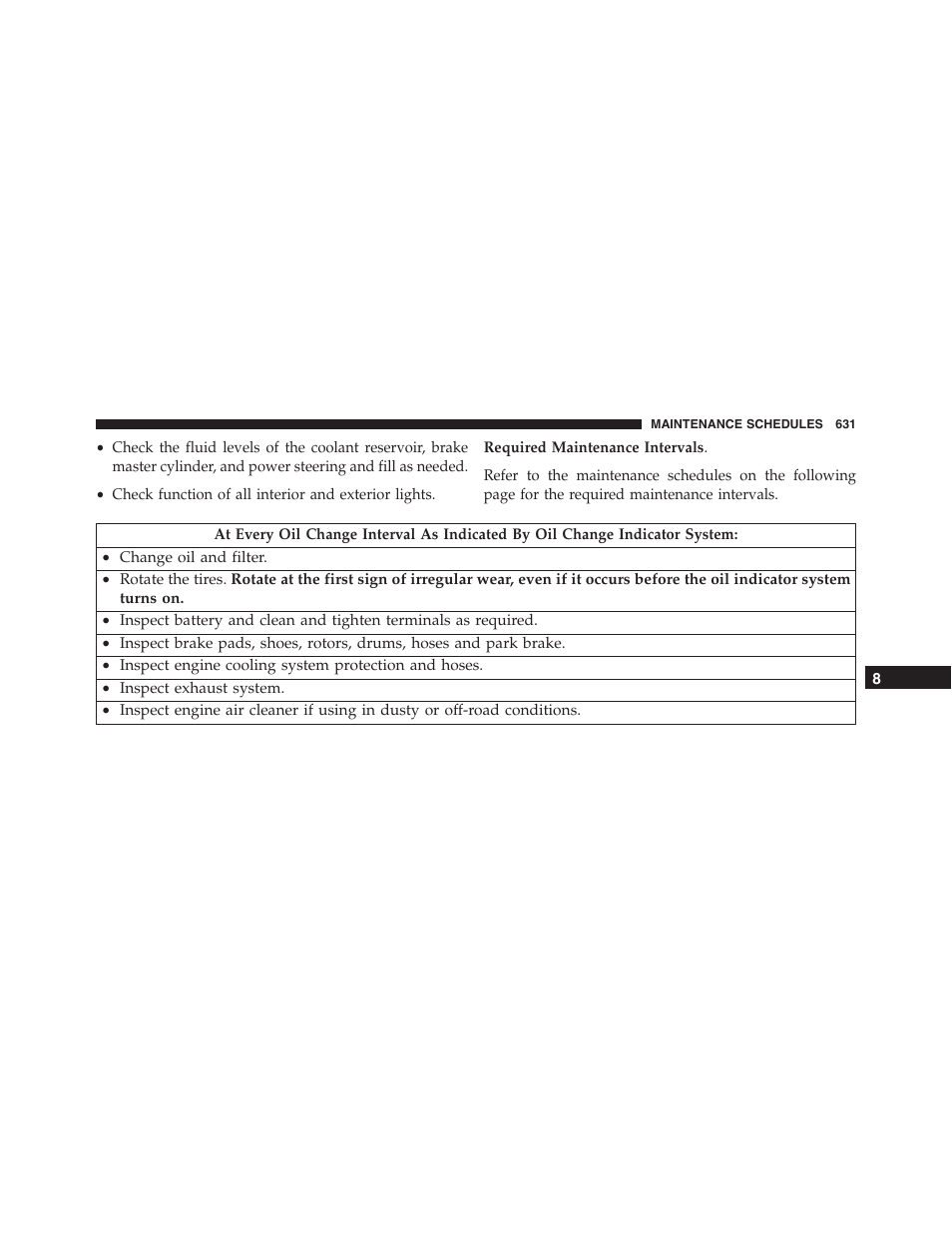 Ram Trucks 2015 Cargo Van Commercial - Owner Manual User Manual | Page 633 / 671