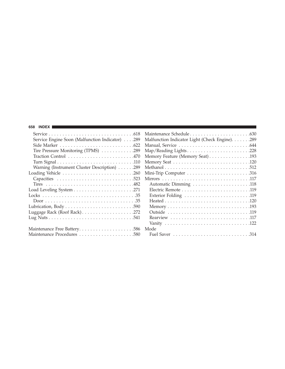 Ram Trucks 2015 Cargo Van Commercial - Owner Manual User Manual | Page 660 / 671