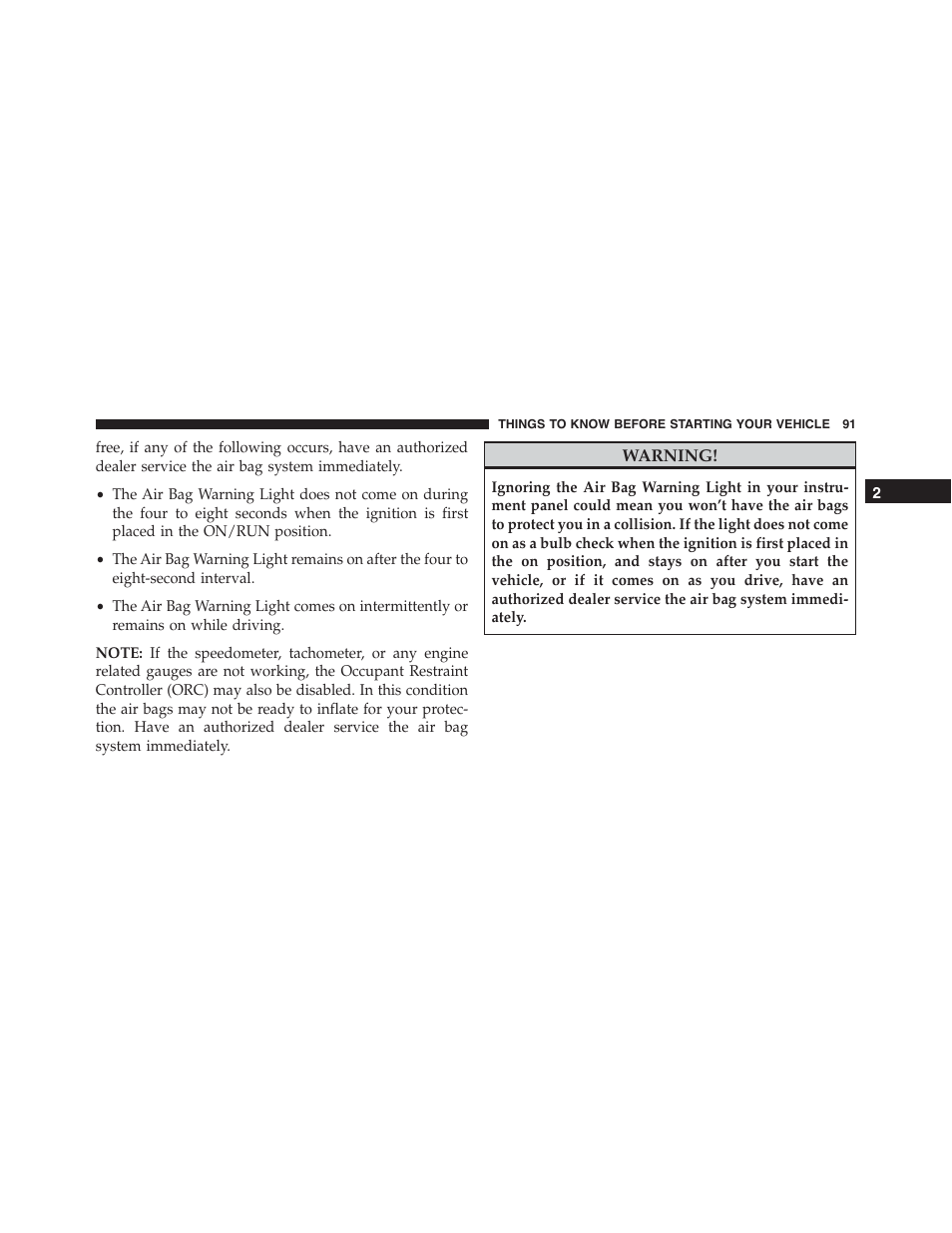 Ram Trucks 2015 Cargo Van Commercial - Owner Manual User Manual | Page 93 / 671