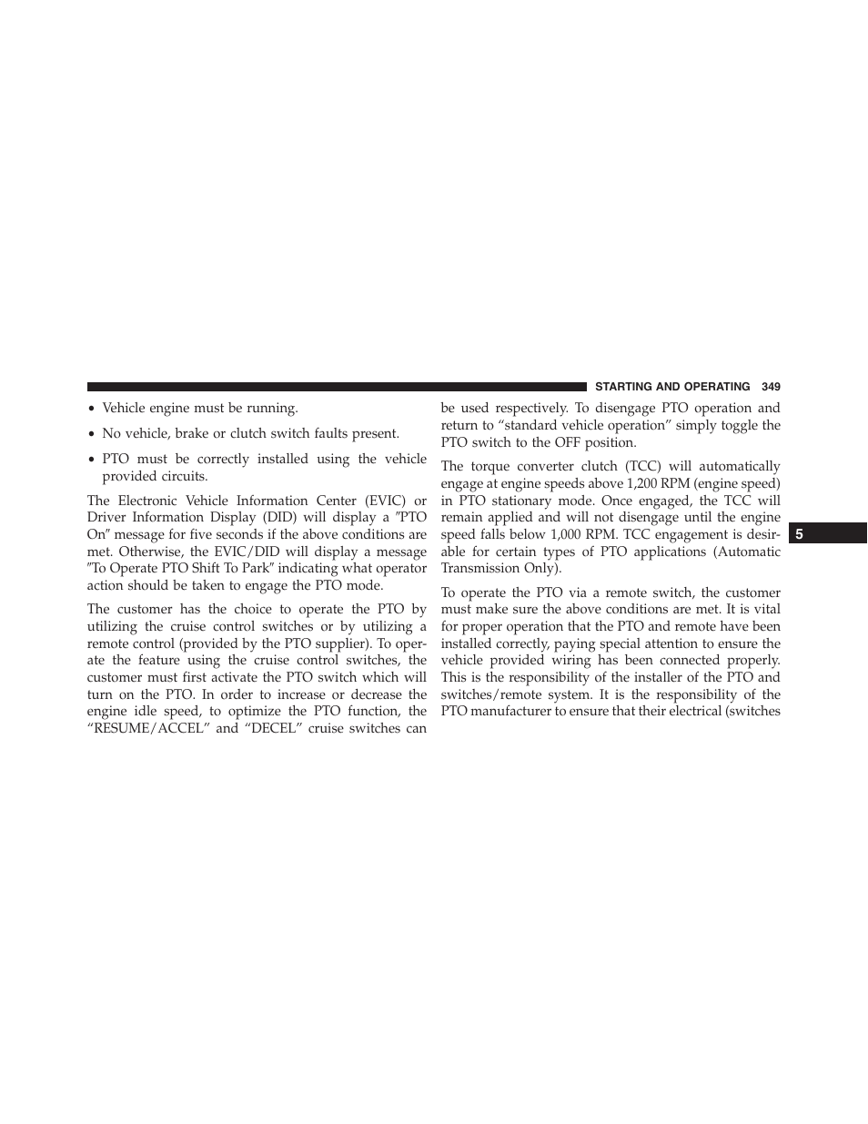 Ram Trucks 2015 Chassis Cab Commercial - Owner Manual User Manual | Page 351 / 599