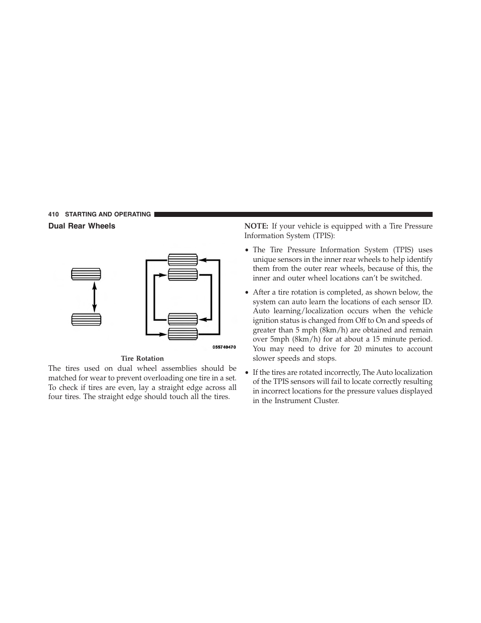 Dual rear wheels | Ram Trucks 2015 Chassis Cab Commercial - Owner Manual User Manual | Page 412 / 599