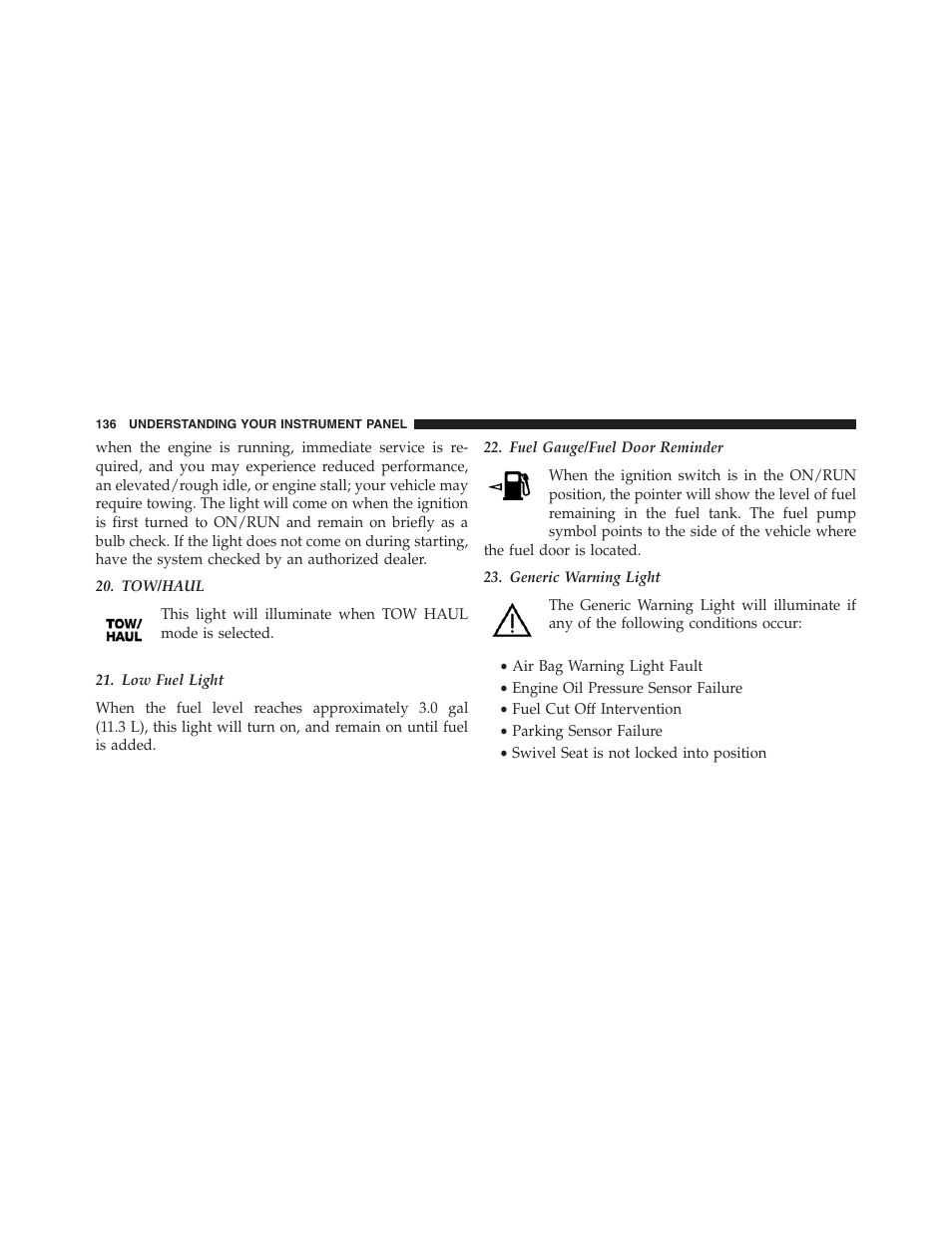 Ram Trucks 2015 ProMaster - Owner Manual User Manual | Page 138 / 431