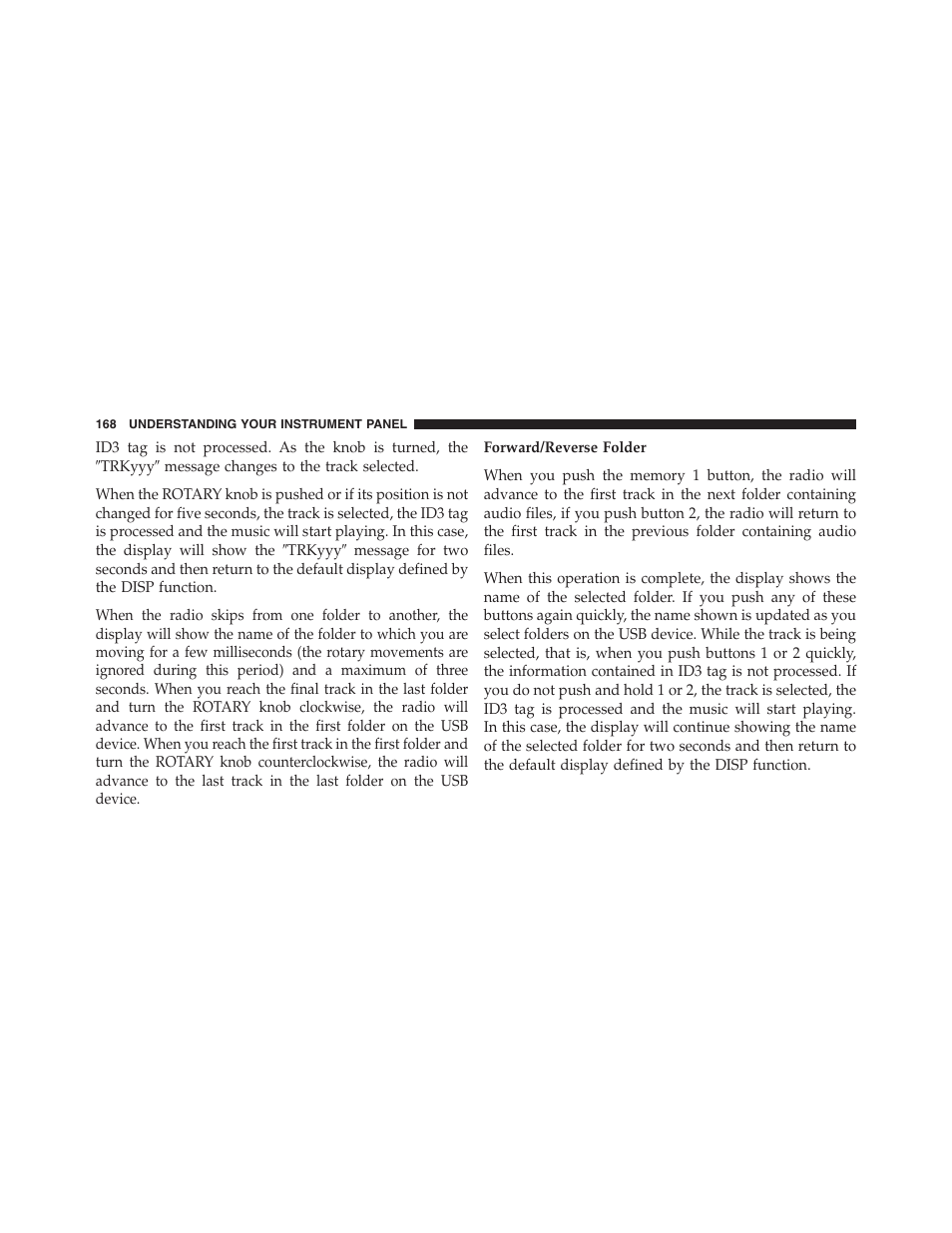 Ram Trucks 2015 ProMaster - Owner Manual User Manual | Page 170 / 431