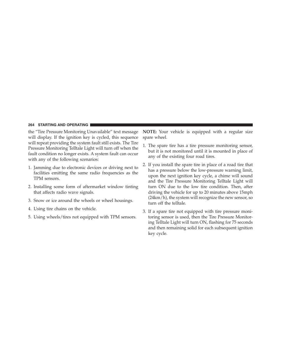 Ram Trucks 2015 ProMaster - Owner Manual User Manual | Page 266 / 431