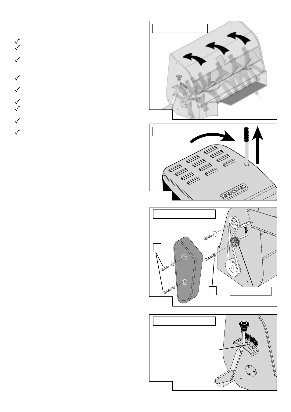 Powered grass collector cont, Powered grass collector - c series garden tractor | Countax Garden Tractor User Manual | Page 15 / 26