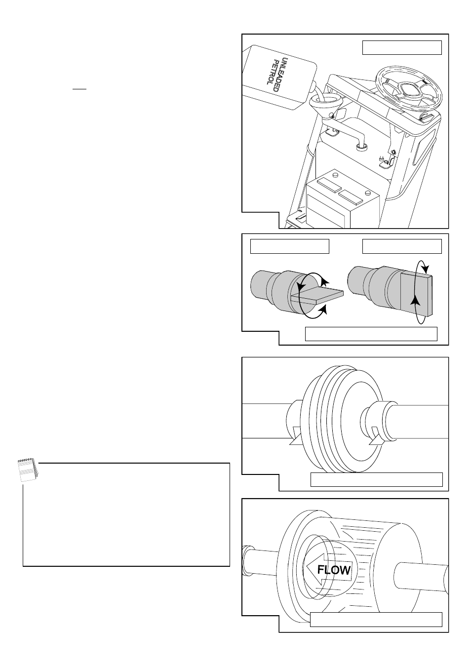 Fuel, C series garden tractor - fuel | Countax Garden Tractor User Manual | Page 18 / 26