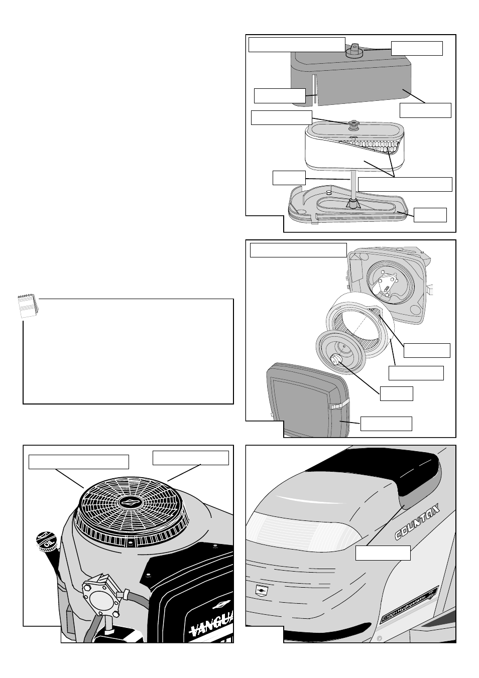 Air & cooling, Air & cooling - c series garden tractor | Countax Garden Tractor User Manual | Page 19 / 26