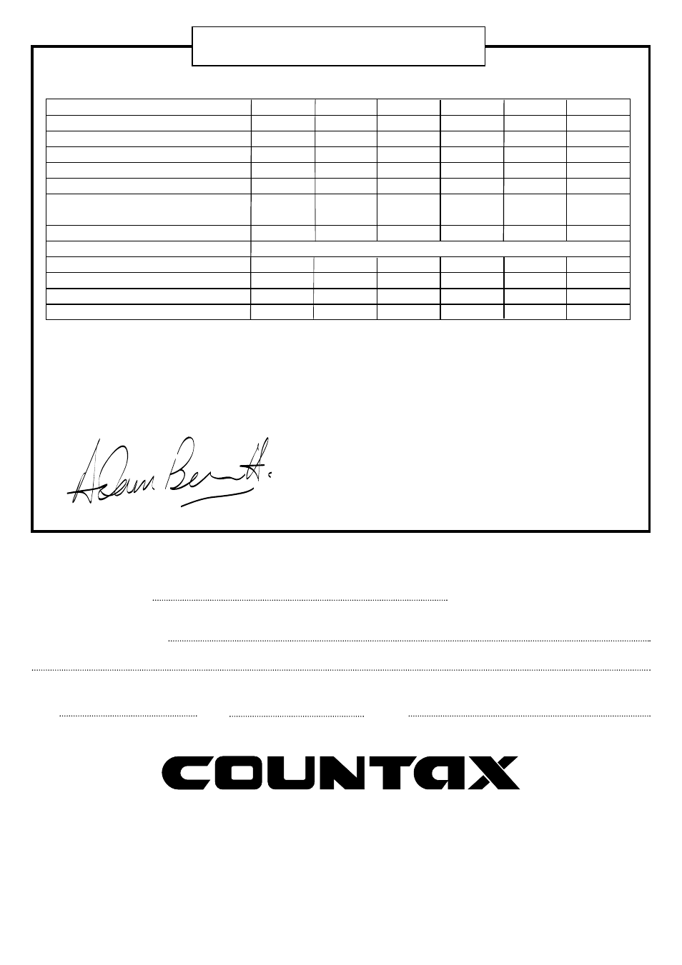 Certificate of conformity, Britain’s best selling range of garden tractors | Countax Garden Tractor User Manual | Page 2 / 26