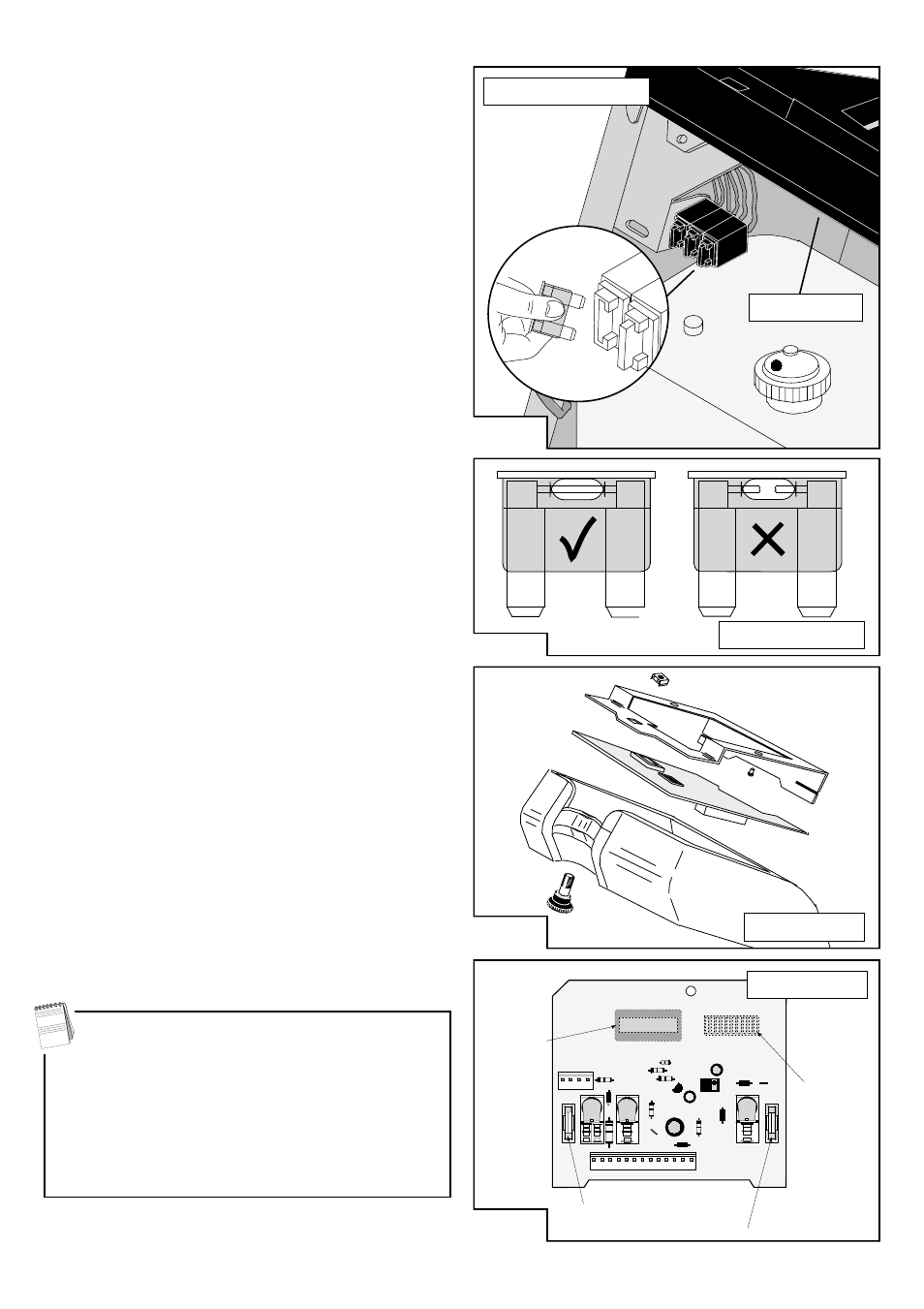 Fuses & pcb, Fuses and pcb - c series garden tractor, Standard tractor | He spec tractors, Printed circuit board fuses - fig 57 | Countax Garden Tractor User Manual | Page 21 / 26