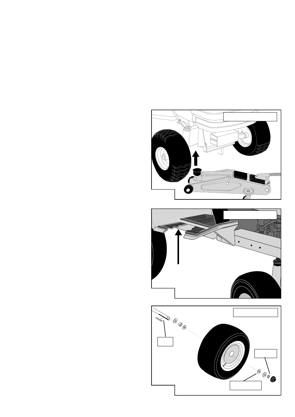 Wheels & tyres, C series garden tractor - wheels and tyres | Countax Garden Tractor User Manual | Page 22 / 26