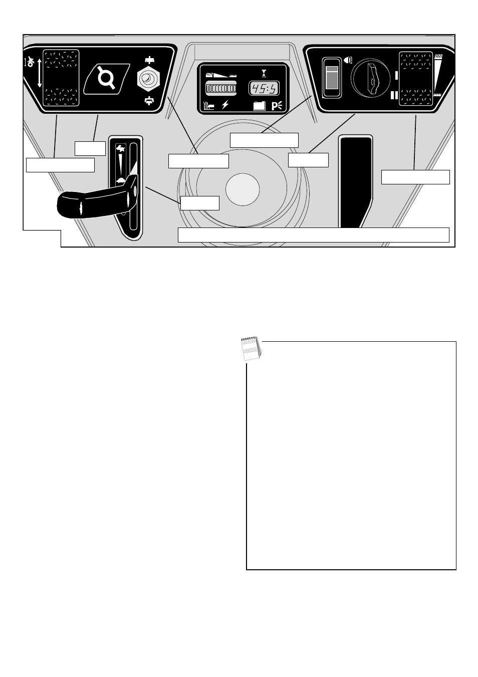 Controls - dashboard, Controls - dashboard - c series garden tractor | Countax Garden Tractor User Manual | Page 5 / 26